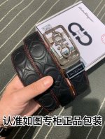 皮带：菲拉格木自动扣 腰带：百分百头层牛皮，自动带身，保证真皮。24K纯钢扣永不掉色专柜同等质量， 送人自用首选 包装： 请认准如图专柜包装，赠送打孔器，银联发