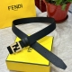 Fendl 芬迪 专柜同款 宽3.5Cm 双面头层牛皮制作 搭配经典ff纯铜扣 经典时尚 潮流系列 一流的做工 精致的细节 高清实拍 品质保证