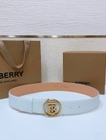 B Urbrry Tb金属Logo扣 原厂小牛皮软妖带. 4.0Mm精品