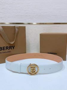 B Urbrry Tb金属Logo扣 原厂小牛皮软妖带. 4.0Mm精品