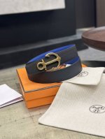 特 爱马仕 精品掌纹 Cargo Belt Buckle & Reversible Leather Strap 27Mm
