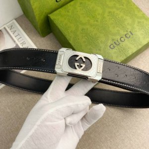 特 古奇 特种皮腰带系列 ，原厂五金精品不锈钢扣，手感柔软舒适 宽3.8Cm。