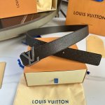 L0Uis Vuitt0N 驢家原單腰帶 寬度35毫米 腰帶採用一面頭層手掌紋皮內襯一面進口小牛皮底 搭配新款五金 可雙面佩戴 經久耐用 時尚百搭款