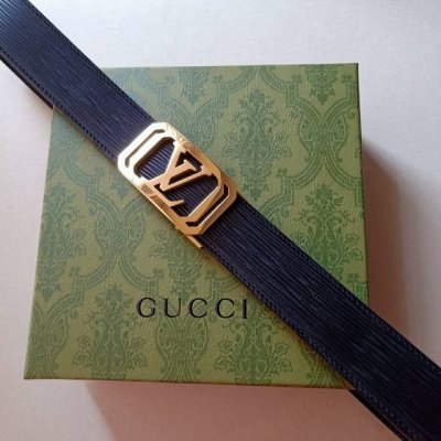 品牌:路易威登 价格:特 尺寸:带宽34Mm 正品尺寸 五金材质:专柜精品扣，真空电镀，工艺精细 带身材质:天然头层牛皮.质感十