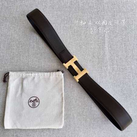 配全套包装礼盒 爱 马 仕 男款腰带 专柜在售爆款 感谢客户反馈实拍图，顶级货 自己看细节 3.8Cm都有货 码数齐 - 点击图像关闭