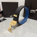 品名：万宝龙 Montblanc 原单 材质：原单牛皮腰带 百分百头层牛皮腰带保证真皮，24K纯钢扣，专柜原单品质、做工精细，时尚大牌，送人自用首选 包装： 请