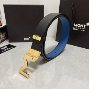 品名：万宝龙 Montblanc 原单 材质：原单牛皮腰带 百分百头层牛皮腰带保证真皮，24K纯钢扣，专柜原单品质、做工精细，时尚大牌，送人自用首选 包装： 请