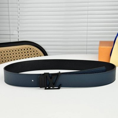 Lv。商务休闲、正装均可佩戴！3.8Cm 最新款扣头，抛光扣头、双面均可佩戴