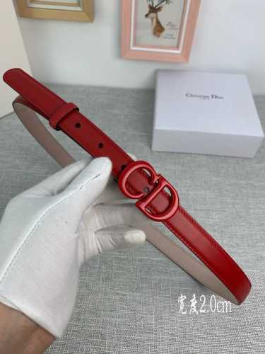 宽度2.0Cm Dior 迪奧 爆款平面無線帶身 Saddle黑色牛皮革皮带。 烤漆金属“Cd”标志 採用進口雙面頭層牛皮
