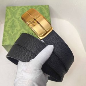 Gucci男士自动腰带- 宽度35Mm 316精品钢扣 永不掉色 精工打造 手感柔软 可以裁剪