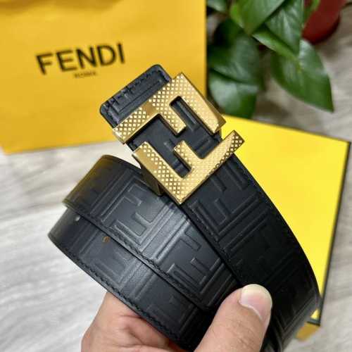 fendl 芬迪 宽38Mm双面原版小牛皮 搭配单钌钯电镀扣 完美的手感.油边 出众的设计.风格 高贵奢华 时尚大方 高清实拍 货真价实 品质保证 双面用