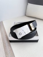 品名：万宝龙.Montblanc原单 腰带 自动皮带 型号：自动带，原版新款纯钢材质自动扣，双面头层牛皮实物拍摄， 材料：百分百头层牛皮，保证真皮。专柜同等质量