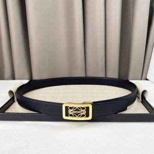 Loewe 罗意威 专同柜款 Anagrm腰带 双面头层版原牛皮 、3.5Cm可裁剪