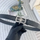范思哲 特种皮腰带自动带系列 ，原厂五金精品不锈钢扣，手感柔软舒适 宽3.5Cm。