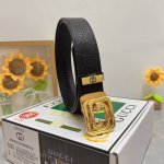 品名：古奇.Gu...Ci 自动带 材质：原单牛皮腰带 专柜原单品质、做工精细，时尚大牌，送人自用首选 包装： 请认准如图专柜包装赠送打孔器手提袋专柜礼盒宽度3