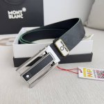 品名：万宝龙.Montblanc原单 腰带 皮带 型号：挂扣，新款原版经典精品双色挂扣，实物拍摄，原版头层牛皮 材料：百分百头层牛皮，保证真皮。双面可用专柜同等