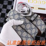 品名：古奇.Gu...Cci原单 材料：百分百头层牛皮，保证真皮。24K纯钢扣双面可用专柜同等质量， 送人自用首选 包装： 请认准如图专柜包装，