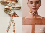 爱马仕Hermes“新式座驾”Twilly小丝巾 Twilly小丝巾 100%桑蚕丝 這款小巧的真絲配飾佩戴方式千變萬化，可為您的日常造型增添靈動妙趣！ 法国制