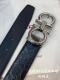 特 Nfc-F3.5Cm高级定制款男士皮带 ，双面进口牛皮，自行选择搭配 真材实料 很有质感 时尚经典不失风范 可自行裁剪 ！