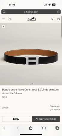 Constance 精品五金 搭配进口 金棕 Togo皮 宽度38Mm 以其精湛工艺高品质材料和经典设计备受推崇 是男士腰带顶级选择 简约大气 适合商务和休闲场 - 点击图像关闭