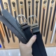 万宝龙顶级质量，新款男士腰带 小牛皮皮带 专柜同步新款商务休闲款上班族最爱双面调节使用宽度3.5Cm