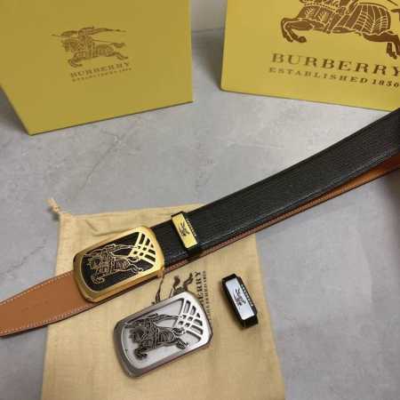 品名：巴宝莉 原单 材质：原单牛皮腰带 百分百头层牛皮腰带保证真皮，24K纯钢扣，专柜原单品质、做工精细，时尚大牌，送人自用首选 包装： 请认准如图专柜包装赠送 - 点击图像关闭