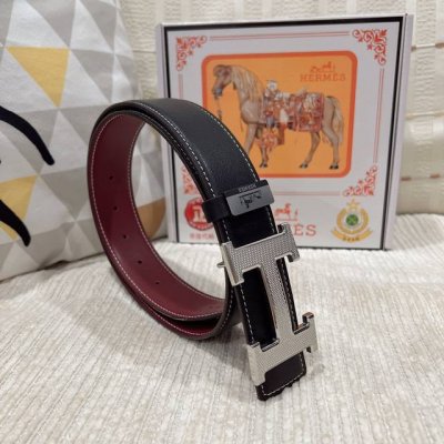 品名：爱马仕.Hermès 原单 材质：原单牛皮腰带 百分百头层牛皮腰带保证真皮，24K纯钢扣，专柜原单品质、做工精细，时尚大牌，送人自用首选 包装： 请认准如