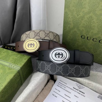 古奇，宽3.0 帆布是品牌的一款经典面料，经不同配色组合以及现代和经典设计演绎后，这款窄腰带采用该标志性面料版本诠释，匠心搭配同色调滚边。该款帆布灵感源自30年