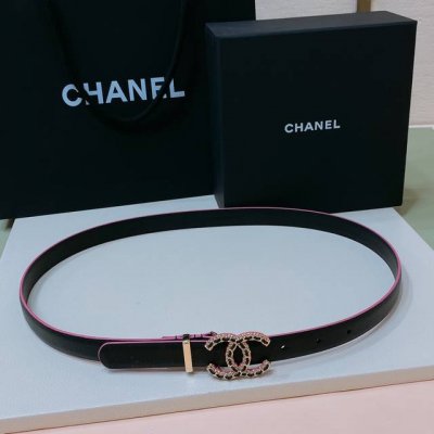 特 C Hanel 24 Cc树脂 链条 黄铜金属Logo搭扣 进口自然摔纹腰带 手感柔软 细腻 2.0Cm 自然摔纹每一条的纹理都无法统一、全凭手气完美主义者