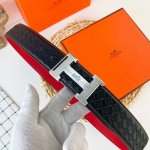 爱马仕 特种皮腰带系列 ，原厂五金精品不锈钢扣 手感柔软舒适 宽3.8Cm。
