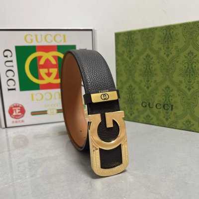 品名：古奇.Gu...Ci 原单 材质：原单牛皮腰带 百分百头层牛皮腰带保证真皮，24K纯钢扣，专柜原单品质、做工精细，时尚大牌，送人自用首选 包装： 请认准如
