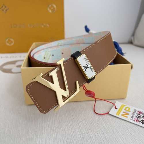 品名： Lv..路易..威登腰带皮带原单 型号：挂扣，经典纯钢材质面字母挂扣，头层牛皮，图片实物拍摄 材料：头层牛皮，挂扣系列，纯钢材质扣头，钯镀电镀工艺永不掉