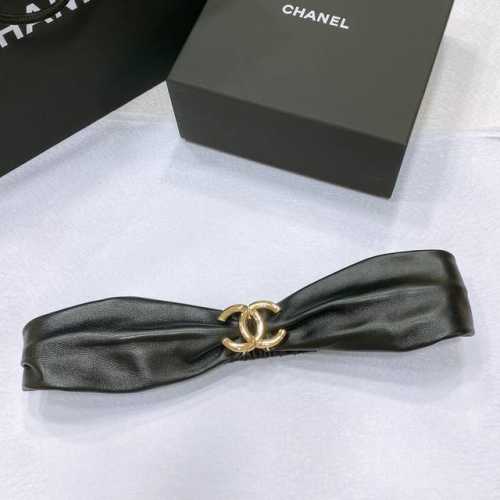 Chanel 光面Cc黄铜搭扣. 羊皮弹力腰带 弹性极好 3.0Mm精品 手感柔软 码数含扣70、75、80、85、90