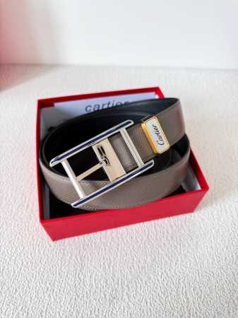 品名：卡地亚 Cartier 原单 腰带 皮带 型号：针扣，原版经典针式扣头，实物拍摄，双面头层牛皮 材料：百分百头层牛皮，保证真皮。双面可用专柜同等质量，原版 - 点击图像关闭