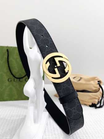 特 古奇 宽度40Mm 经典款、进口原厂Pvc面料 纯铜材质，全套包装 - 点击图像关闭