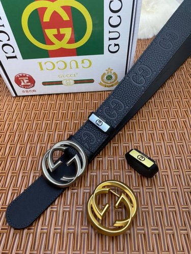 品名：古奇.Gu...Ci 原单 材质：原单牛皮腰带 百分百头层牛皮腰带保证真皮，24K纯钢扣，专柜原单品质、做工精细，时尚大牌，送人自用首选 包装： 请认准如