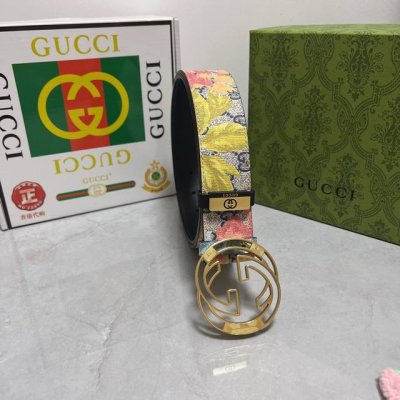品名：古奇.Gu...Ci 原单 材质：原单牛皮腰带 专柜原单品质、做工精细，时尚大牌，送人自用首选 包装： 请认准如图专柜包装赠送打孔器手提袋专柜礼盒宽度3.