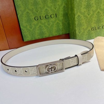 Gucci 古奇官网新款，双面原厂小牛皮搭配互扣式双g精品纯铜五金腰带，专柜规格 2.0Cm