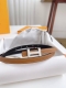 特 爱马仕 宽度1.3Cm 原厂Ep掌纹小牛皮搭配平纹小牛皮底皮，双面可用。杜克普斜针走线，意大利芬尼斯油边，精细做工。