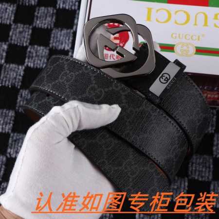 品名：古奇.Gu...Cci原单 材料：百分百头层牛皮，保证真皮。24K纯钢扣双面可用专柜同等质量， 送人自用首选 包装： 请认准如图专柜包装，赠送打孔器，银联 - 点击图像关闭