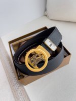 品名：巴宝莉.Burberry腰带自动带皮带 型号：自动扣，纯钢材质自动扣，自动带身，双面头层牛皮 材料：百分百头层牛皮，保证真皮。24K纯钢扣专柜同等质量，