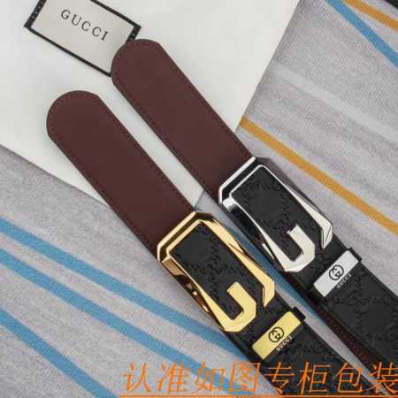 腰带皮带：古奇原单牛皮腰带 男款皮带：材质百分百头层牛皮腰带保证真皮皮带，专柜原单品质、做工精细，时尚大牌，送人自用首选包装： 请认准如图专柜包装赠送打孔器手提 - 点击图像关闭