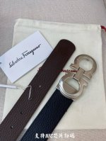 特 Ferragamo.菲拉格慕 全套包装 支持Nfc扫码 宽度3.5Cm 高级定制款男士皮带 双面进口牛皮 可双面使用 自行选择搭配 真材实料 很有质感 时尚