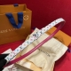 L V 村上隆联名腰带 女士款 宽1.5Cm代购版本