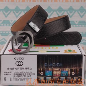 品名：古奇 皮带 原单 腰带 材料：百分百头层牛皮腰带，保证真皮皮带，专柜原单品质、做工精细，送人自用首选 包装： 请认准如图专柜包装，赠送打孔器，银联发票，宽