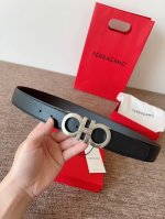 特 Ferragamo.菲拉格慕 全套新款包装 宽度3.5Cm 高级定制款男士皮带 双面进口牛皮 可双面使用 自行选择搭配 真材实料 很有质感 时尚经典不失风范