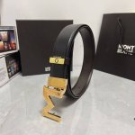 品名：万宝龙 Montblanc 原单 材质：原单牛皮腰带 百分百头层牛皮腰带保证真皮，24K纯钢扣，专柜原单品质、做工精细，时尚大牌，送人自用首选 包装： 请