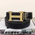 品名：爱玛仕.Her..Mes镶钻 型号：认准如图专柜包装，赠送打孔器 材料：百分百头层牛皮皮带，24K纯钢扣，双排镶钻永不掉色保证真皮鳄鱼纹路