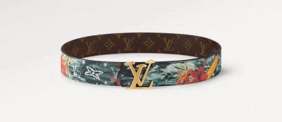 特 LV.路易威登 全套包装 宽度 40mm宽度 正品一体铸造五金钢扣，原厂皮料 双面原厂定制面料，区别市场货
