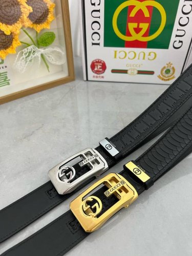 品名：古奇.Gu...Ci 自动带 P210 材质：原单牛皮腰带 专柜原单品质、做工精细，时尚大牌，送人自用首选 包装： 请认准如图专柜包装赠送打孔器手提袋专柜